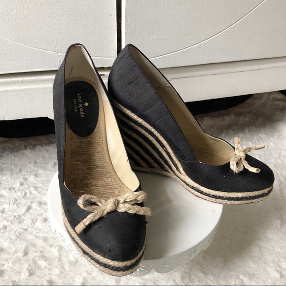 kate spade Shoes - Kate Spade Wedged Espadrilles